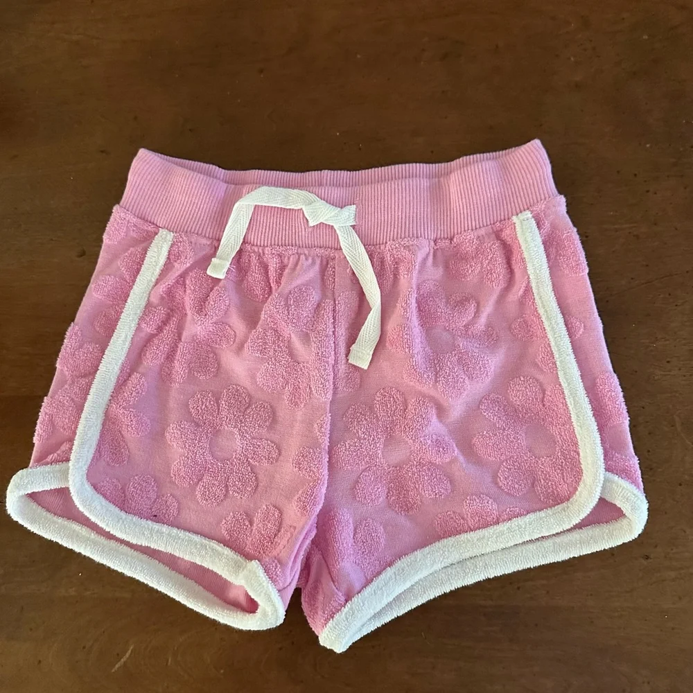 Disney Princess Besties licensed paint splatter tie front tank and terry shorts